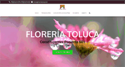 Desktop Screenshot of floreriatoluca.com