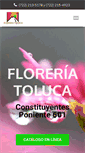 Mobile Screenshot of floreriatoluca.com